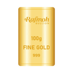 MINTED GOLD BARS 999 - 100 GRAM