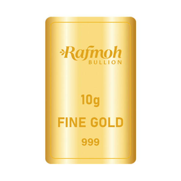 MINTED GOLD BARS 999- 10 GRAM
