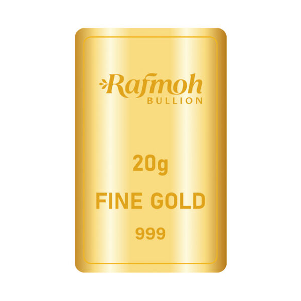 MINTED GOLD BARS 999 - 20 GRAM