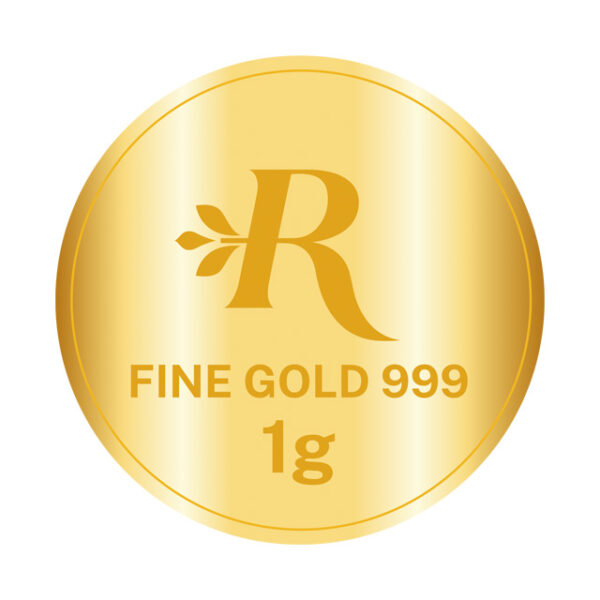 MINTED GOLD COINS 999 - 1 GRAM