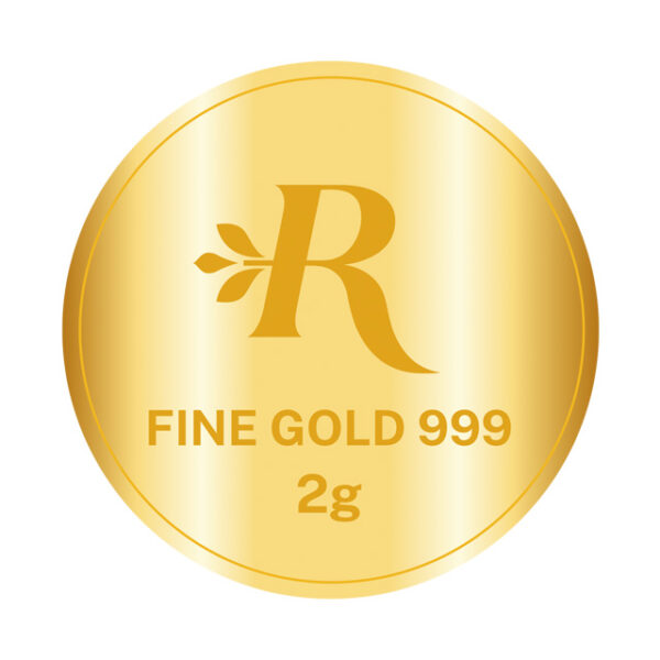 MINTED GOLD COINS 999 - 2 GRAM