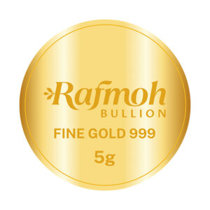 MINTED GOLD COINS 999 - 5 GRAM
