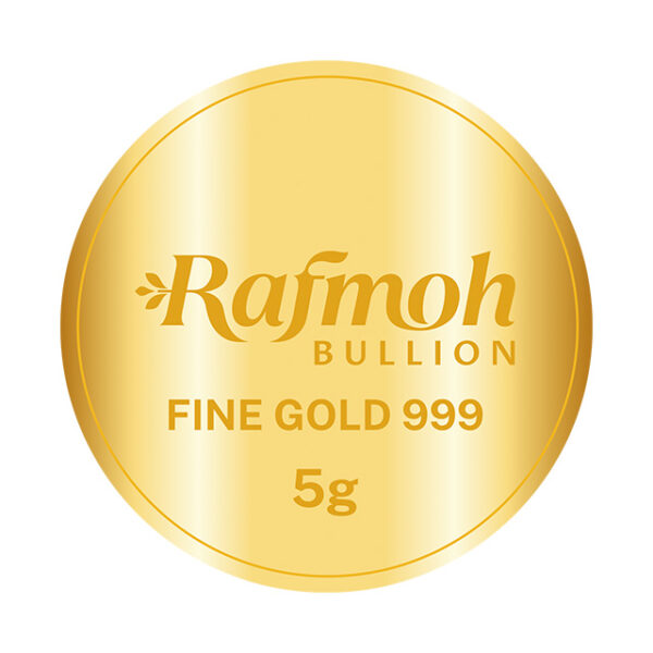 MINTED GOLD COINS 999 - 5 GRAM